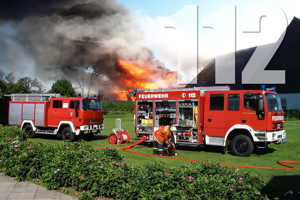 112-Tag: Innenministerin Finke würdigt Schleswig-Holsteins Feuerwehren und das Ehrenamt