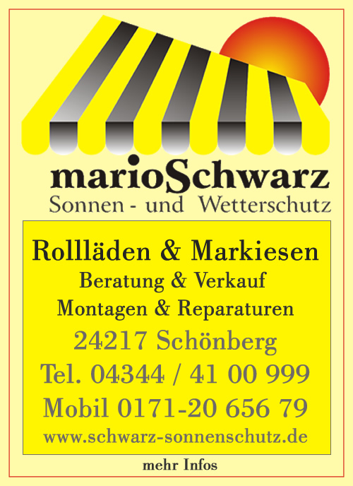 Schwarz Sonnenschutz